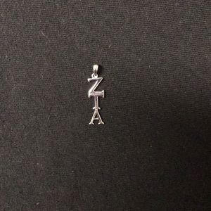 ZTA sorority necklace charm